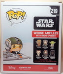 Funko Pop Wedge Antilles Snowspeeder # 219 Star Wars 40th Anniversary Figure