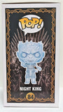 Funko Pop Crystal Night King With Dagger Glow # 84 Game of Thrones Vinyl Figure Television