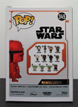 Funko Pop The Mandalorian Red Chrome # 345 Exclusive Vinyl Figure