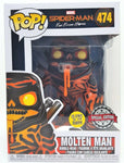 Funko Pop Molten Man Glow Special Edition # 474 Marvel Spider-Man Far From Home