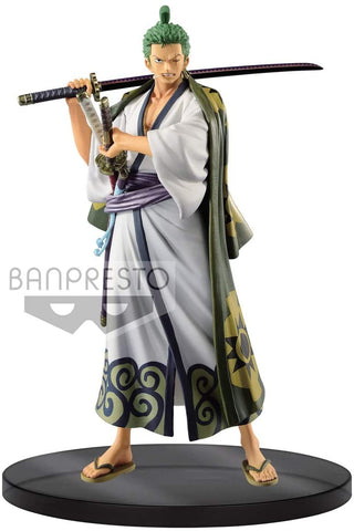 One Piece DXF The Grandline Men Vol 2 Wanokuni Roronoa Zoro - Banpresto - Japan