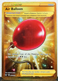 Trainer Item Air Balloon 213/202 Gold Secret Rare Base SWSH