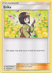 Erika 191/236 Uncommon - Pokemon Card - SM - Cosmic Eclipse