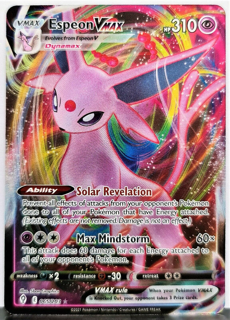 Espeon-VMAX (65/203), Busca de Cards