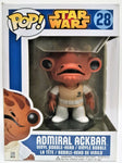 Funko Pop Admiral Ackbar # 28 Star Wars Vaulted BOX NOT MINT