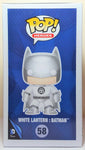 Funko Pop White Lantern Batman Glows in The Dark # 58 DC Comics Super Heroes