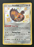 Pokemon Card Galarian Stunfisk SV088/SV122 Shiny Holo Rare Shining Fates SWSH