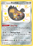 Pokemon Card Galarian Stunfisk SV088/SV122 Shiny Holo Rare Shining Fates SWSH