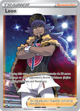 Leon 182/185 Trainer Full Art Ultra Rare - Pokemon Card - SWSH - Vivid Voltage