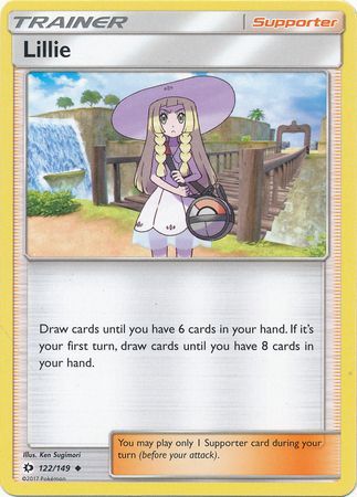 Lillie 122/149 Uncommon - Pokemon Card - Base Set SM