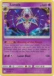 Lunala 102/236 Holo Rare - Pokemon Card - SM - Cosmic Eclipse