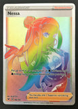 Nessa 196/185 Trainer Rainbow Hyper Rare - Pokemon Card - SWSH - Vivid Voltage