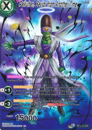 Dragon Ball TCG Paikuhan Savior From Another Time BT12-124 SPR Foil Vicious Rejuvenation