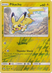 Pikachu 40/147 Common Reverse Holo Foil - Pokemon Card - SM - Burning Shadows