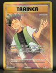 Pokemon Card Brock's Grit 107-108 Ultra Rare Full Art Evolutions XY