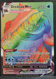 Pokemon Card Drednaw VMAX 075/073 Rainbow Hyper Rare Champion's Path SWSH - Pokemon Card