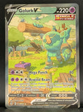 Pokemon Card Golurk V 182/203 ALT ART Ultra Rare Evolving Skies SWSH - Pokemon Card