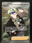 Pokemon Card Gordie 201/203 Trainer Full Art Ultra Rare Evolving Skies SWSH