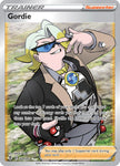 Pokemon Card Gordie 201/203 Trainer Full Art Ultra Rare Evolving Skies SWSH