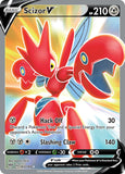 Pokemon Card Scizor V 183/189 Full Art Ultra Rare Darkness Ablaze SWSH