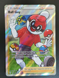 Pokemon Card Ball Guy 065/072 Trainer Full Art Ultra Rare Shining Fates SWSH