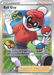 Pokemon Card Ball Guy 065/072 Trainer Full Art Ultra Rare Shining Fates SWSH