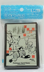 Pokemon Center Exclusive 64 Card Sleeve Japanese Pattern Pikachu Buneary Croagunk