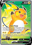 Pokemon Card Raichu V 158/172 Full Art Ultra Rare Brilliant Stars SWSH