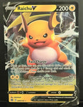 Pokemon Card Raichu V 045/172 Ultra Rare Holo Brilliant Stars SWSH