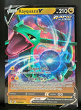 Pokemon Card Rayquaza V 110/203 Holo Ultra Rare Evolving Skies SWSH