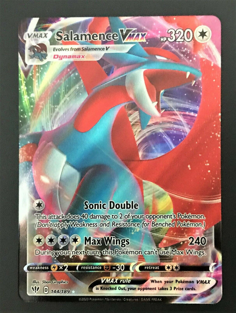 Salamence-VMAX (194/189), Busca de Cards