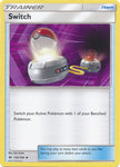 Switch 132/149 Uncommon - Pokemon Card - Base Set SM