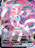 Pokemon Card Sylveon VMAX 025/203 Full Art Ultra Rare Evolving Skies SWSH