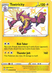 Pokemon Card Toxtricity SV042/SV122 Shiny Holo Rare Shining Fates SWSH